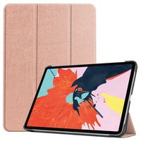 imoshion Coque tablette Trifold Apple iPad Air 11 pouces (2025) M3 / (2024) M2 / Air 5 (2022) / Air 4 (2020) - Rose Doré