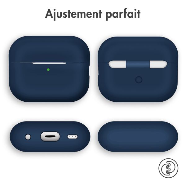 imoshion Coque en silicone AirPods Pro 2 - Bleu foncé