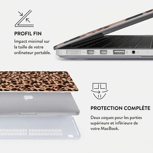 Burga Coque Rigide Apple MacBook Air 13 pouces (2022 / 2024 M3 / 2025 M4 / 2026 M5) - Off Duty