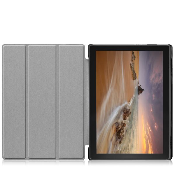 imoshion Coque tablette Trifold Lenovo Tab E10 - Gris