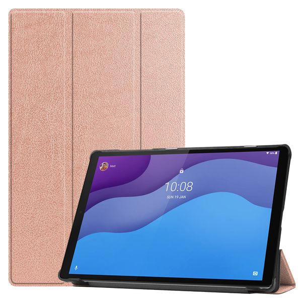 imoshion Coque tablette Trifold Lenovo Tab M10 HD (2nd gen) - Rose