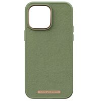 Njorð Collections Coque daim Comfort+ iPhone 14 Pro Max - Olive