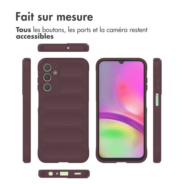 imoshion Coque arrière EasyGrip Samsung Galaxy A25 (5G) - Aubergine