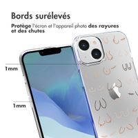 imoshion Coque Design iPhone 14 - Boobs all over - Transparent