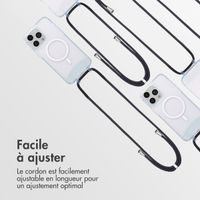 imoshion Coque MagSafe avec cordon amovible iPhone 15 Pro Max - Transparent