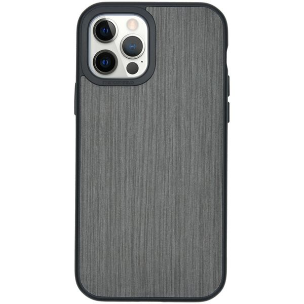 RhinoShield Coque SolidSuit iPhone 12 (Pro) - Brushed Steel