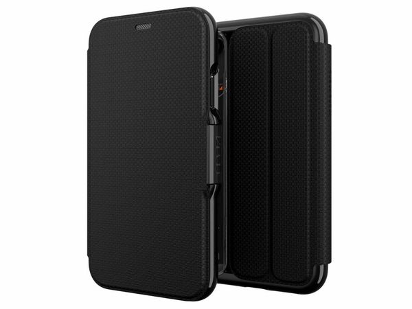 ZAGG Étui de téléphone portefeuille Oxford iPhone Xr - Noir