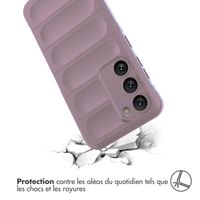 imoshion Coque arrière EasyGrip Samsung Galaxy S23 Plus - Violet