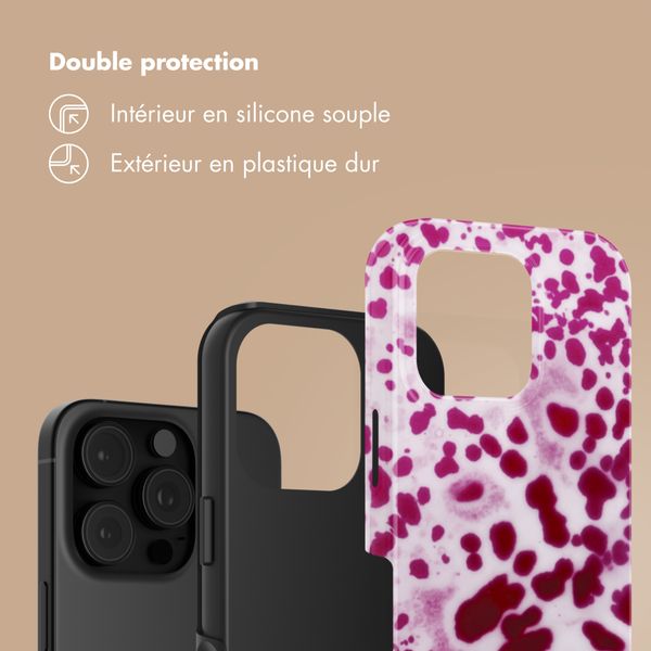 Selencia Coque arrière Vivid Apple iPhone 16 Pro - Cosmic Orchid