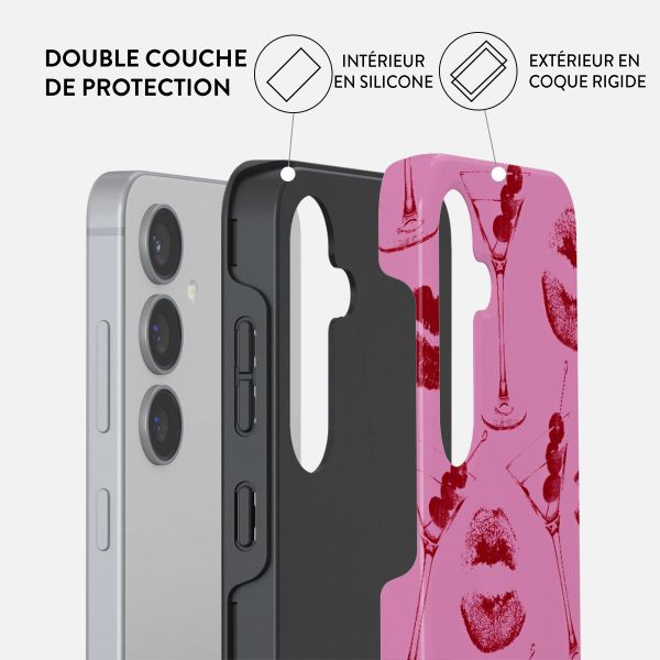 Burga Coque arrière Tough Samsung Galaxy S24 - Call me