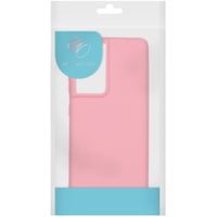 imoshion Coque Couleur Samsung Galaxy S21 Ultra - Rose