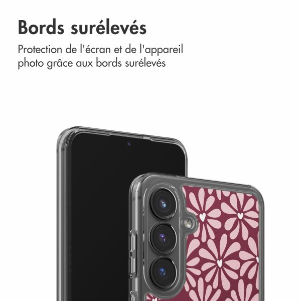 imoshion Coque Design Samsung Galaxy S25 FE - Bloom Love Blush