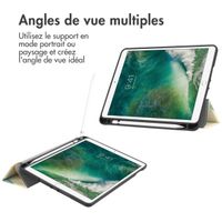 imoshion Coque tablette Design Trifold Apple iPad 6 (2018) 9.7 pouces / iPad 5 (2017) 9.7 pouces / Air 2 (2014)/Air 1 (2013) - Citrus Dream
