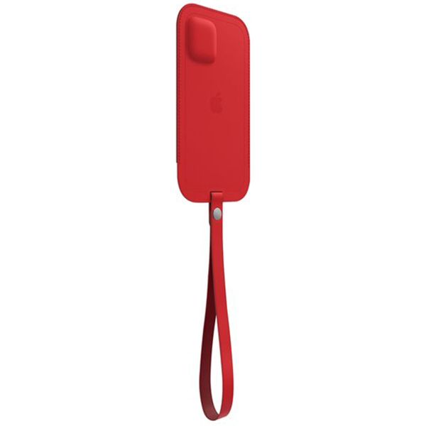 Apple Sacoche en cuir MagSafe Apple iPhone 12 Mini - Scarlet Red