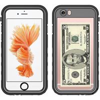 Redpepper Coque imperméable Dot Plus Apple iPhone SE (2022 / 2020) / 8 / 7 / 6(s) - Noir