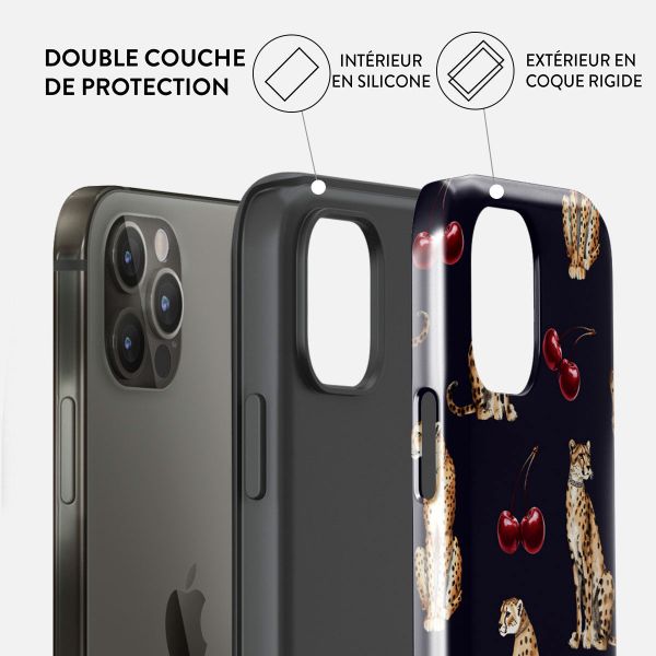 Burga Coque Tough MagSafe Apple iPhone 12 (Pro) - Cougar