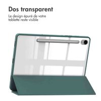 imoshion Coque tablette rigide Trifold iPad Samsung Tab S9 FE 10.9 pouces / Tab S9 11.0 pouces - Vert