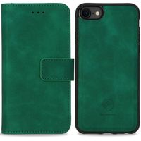 imoshion Etui de téléphone de type portefeuille 2-en-1 iPhone SE (2022 / 2020) / 8 / 7 / 6(s) - Vert foncé