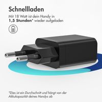 imoshion Adaptateur secteur 18 watts | USB-A - Noir