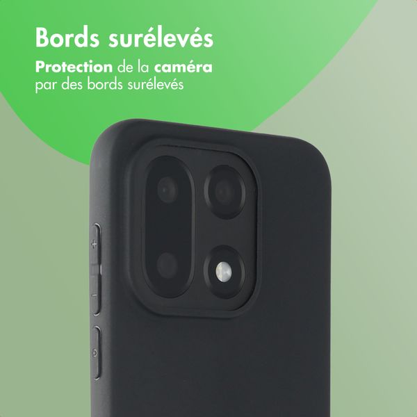 imoshion Coque Couleur OnePlus 15 - Noir