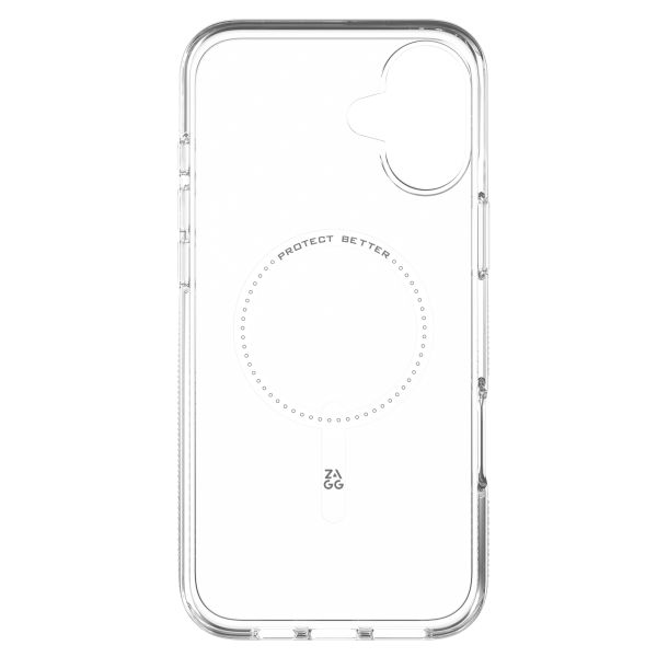 ZAGG Coque Crystal Palace Snap MagSafe iPhone 16 - Transparent