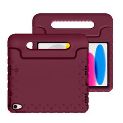 imoshion Coque kidsproof avec poignée Apple iPad 11 (2025) 11 pouces A16 / iPad 10 (2022) 10.9 pouces - Velvet Plum