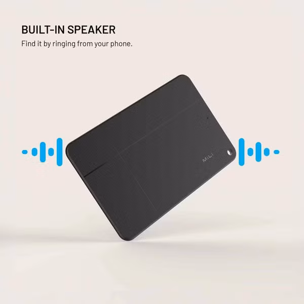 Fixed MiCard Pro - Tracker Bluetooth - Compatible avec Apple et Android - Noir