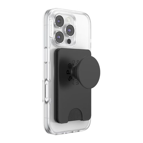 PopSockets PopWallet MagSafe Kick-Out - Black