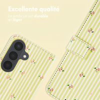imoshion Étui de télephone portefeuille Design Samsung Galaxy S26 - Garden Stripes