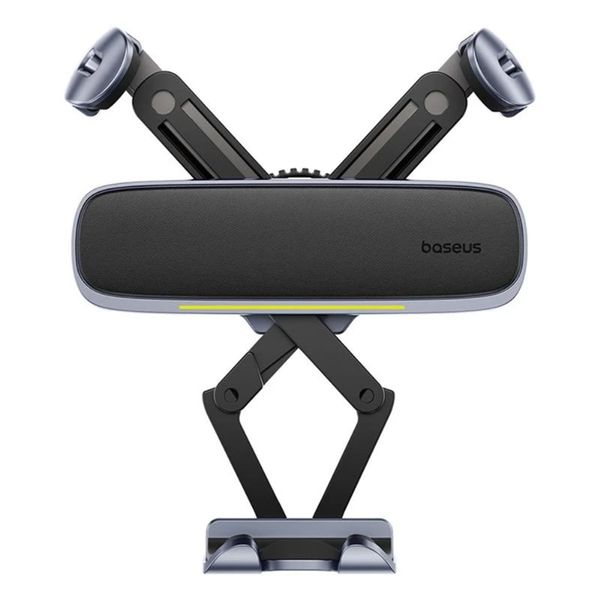 Baseus Support de téléphone UltraControl Gravity pour voiture - Universel - Grille de ventilation - Space Grey
