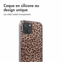 imoshion Coque design pour iPhone 15 - Leopard Mood