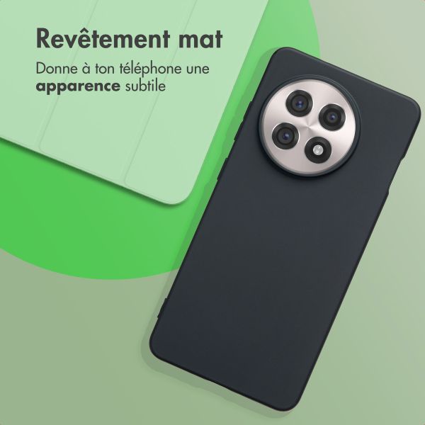 imoshion Coque Couleur OnePlus 13R - Noir