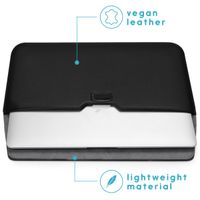 imoshion Sacoche en cuir vegan 15 pouces - Noir