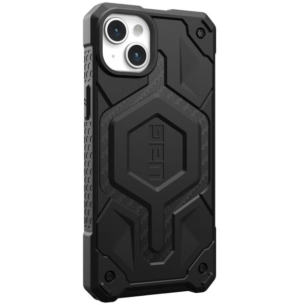UAG Coque arrière Monarch Pro Apple iPhone 15 Plus - Carbon Fiber
