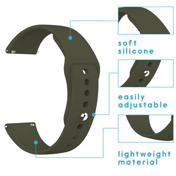 imoshion Bracelet silicone Amazfit GTR - Vert foncé