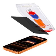 Accezz Protection d’écran en verre trempé avec filtre de confidentialité + Applicateur Apple iPhone 17 Pro Max