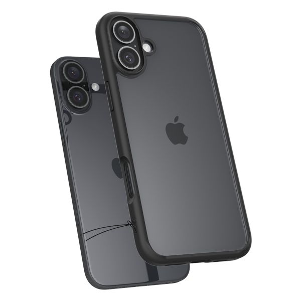 Spigen Coque Ultra Hybrid iPhone 16 - Matte Black