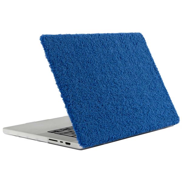 imoshion Teddy Hard Cover MacBook Pro 14 pouces (2021 / 2023 M3 chip / 2024 M4 chip) - A2442 / A2779 / A2918 / A3112 / A3185 / A3401 - Cobalt Blue