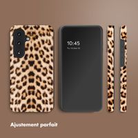 Selencia Coque arrière Vivid avec MagSafe Samsung Galaxy S26 - Wild Leo