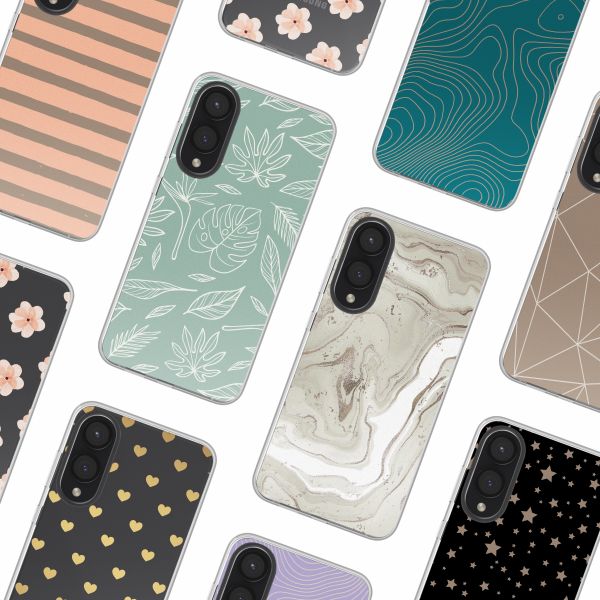 imoshion Coque Design Samsung Galaxy S25 Edge - Leaves Line-Art