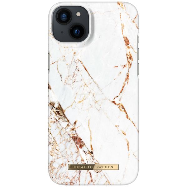 iDeal of Sweden Coque Fashion iPhone 14 Plus - Carrara Gold