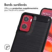 imoshion Coque Brushed Motorola Moto G05 / E15 - Noir