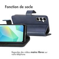 imoshion Étui de télephone portefeuille Samsung Galaxy A17 - Bleu foncé