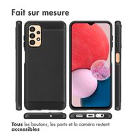 imoshion Coque Brushed Samsung Galaxy A13 (5G) - Noir