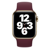 Apple Bracelet Boucle unique Apple Watch Series 1-9 / SE - 38/40/41 mm / Series 10 - 42 mm - Taille 3 - Plum