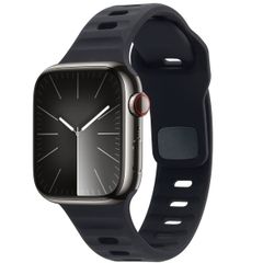 imoshion Bracelet en silicone Active Sport Apple Watch Series 1-9 / SE (38/40/41 mm) | Series 10 (42 mm) - Noir