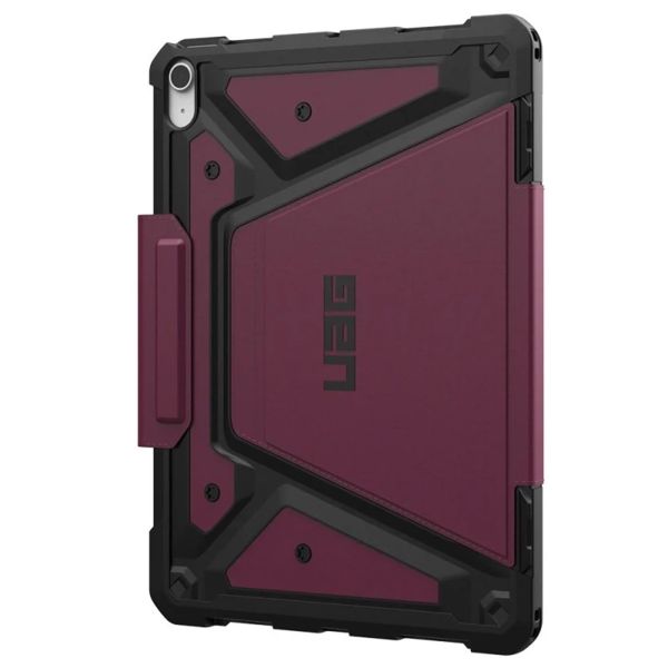 UAG Étui de tablette portefeuille Metropolis SE iPad Air 11 inch (2024) M2 / Air 5 (2022) / Air 4 (2020) - Bordeaux