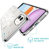 imoshion Coque Design iPhone 11 - Boobs all over - Transparent