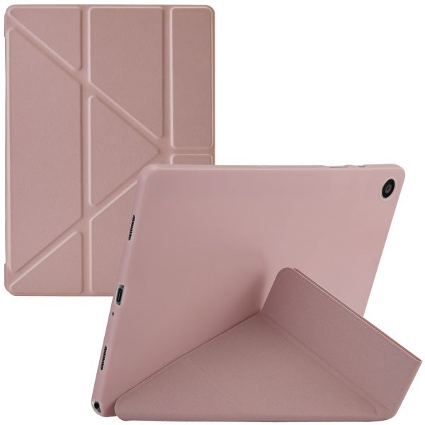 imoshion Coque tablette Origami Samsung Galaxy Tab A9 Plus - Rose Dorée