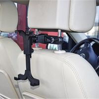 Hama ﻿Support de tablette pour voiture - 7 à 12,9 pouces - Réglable - Universel - Appui-tête - Noir